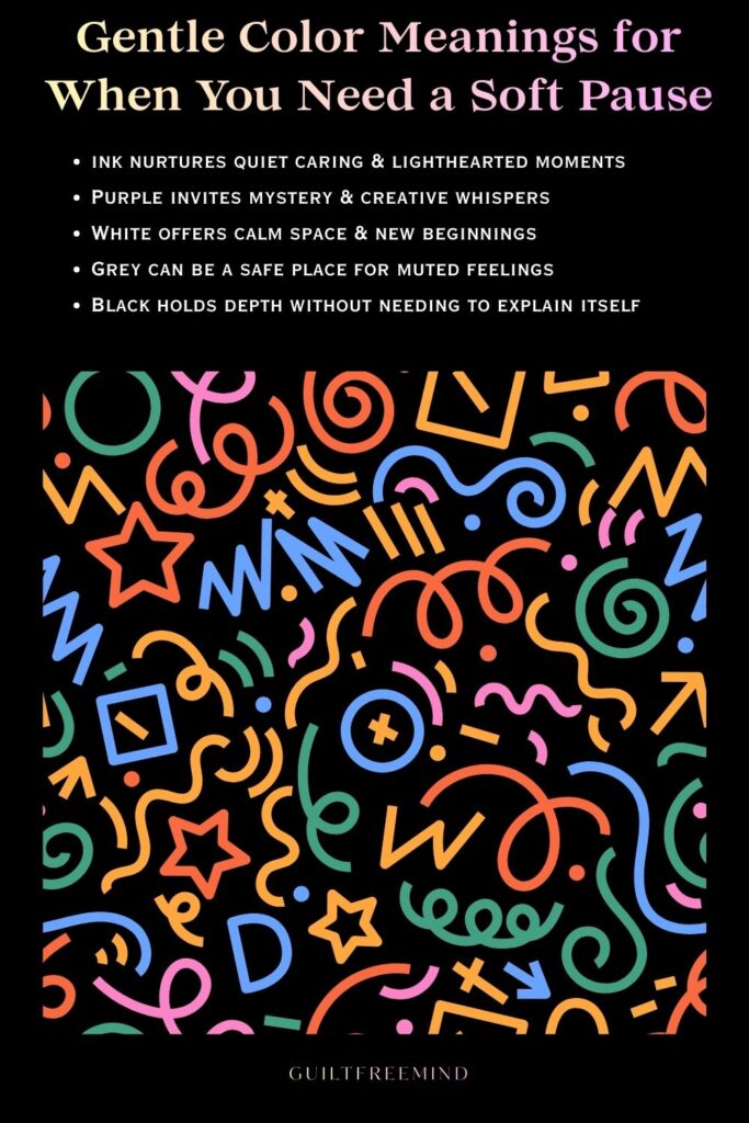 Gentle Color Meanings for When You Need a Soft Pause