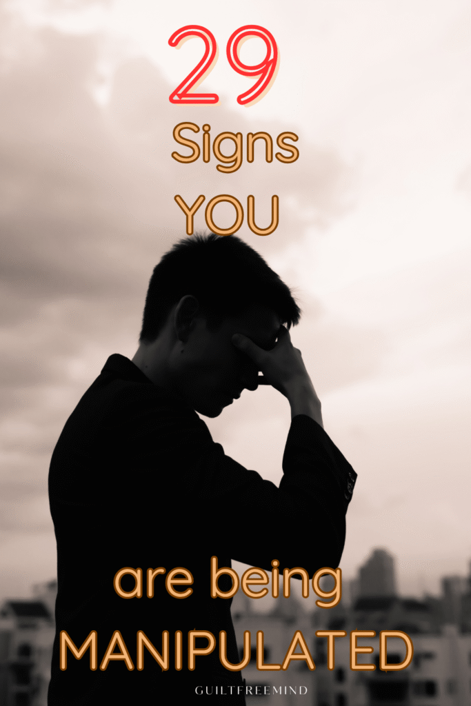 29 signs you are being manipulated pin