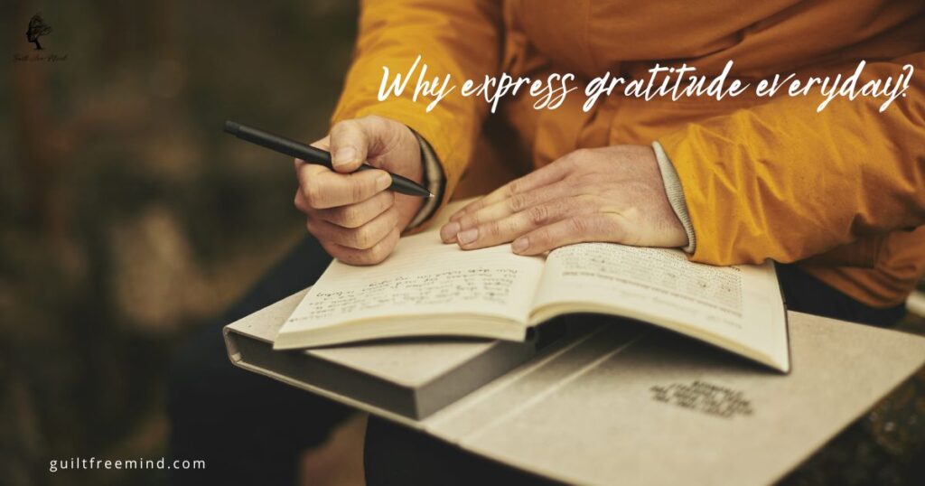 why express gratitude everyday