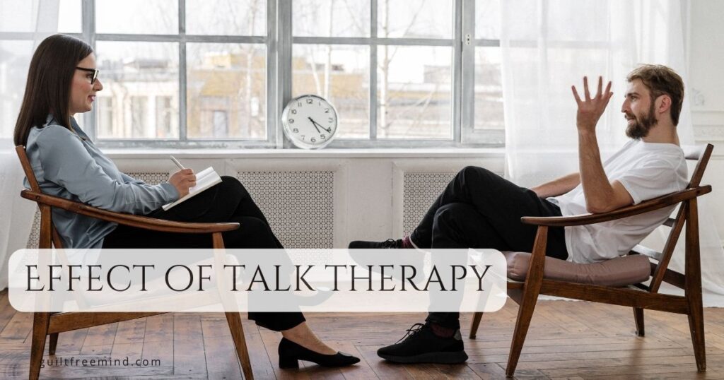 Effect of talk therapy