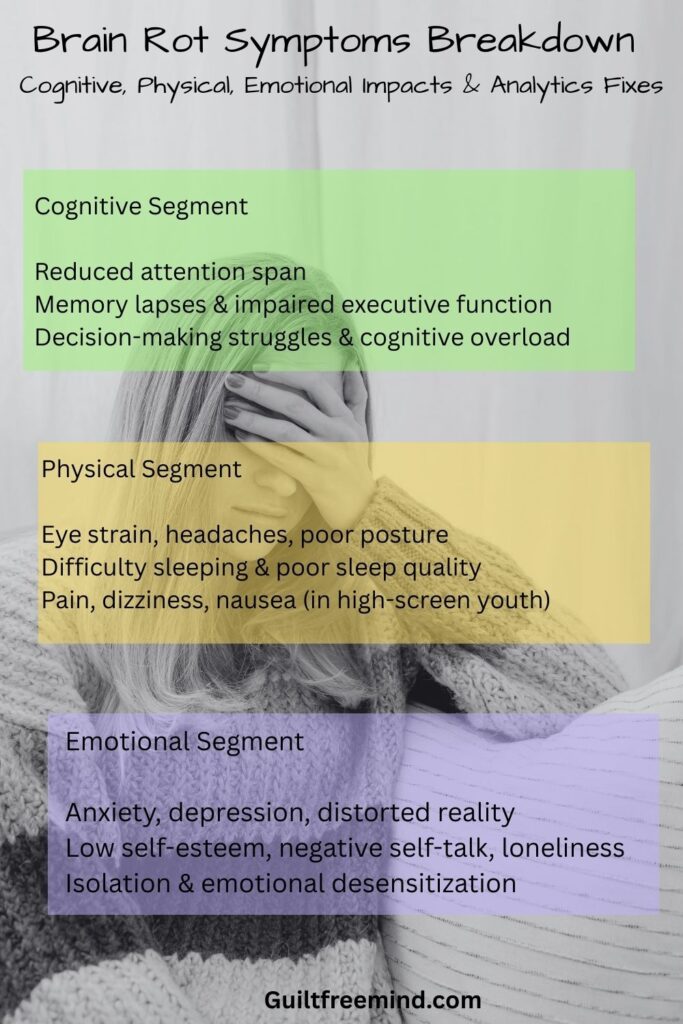 Brain rot symptoms breakdown