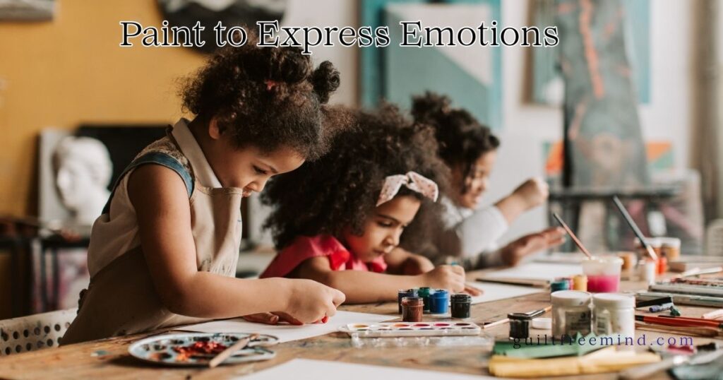 Paint to express emotions